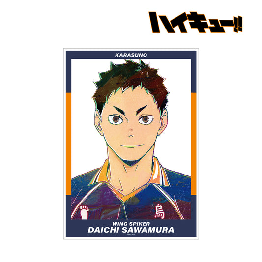 ハイキュー!!_澤村大地 Ani-Art 第4弾 A3マット加工ポスター