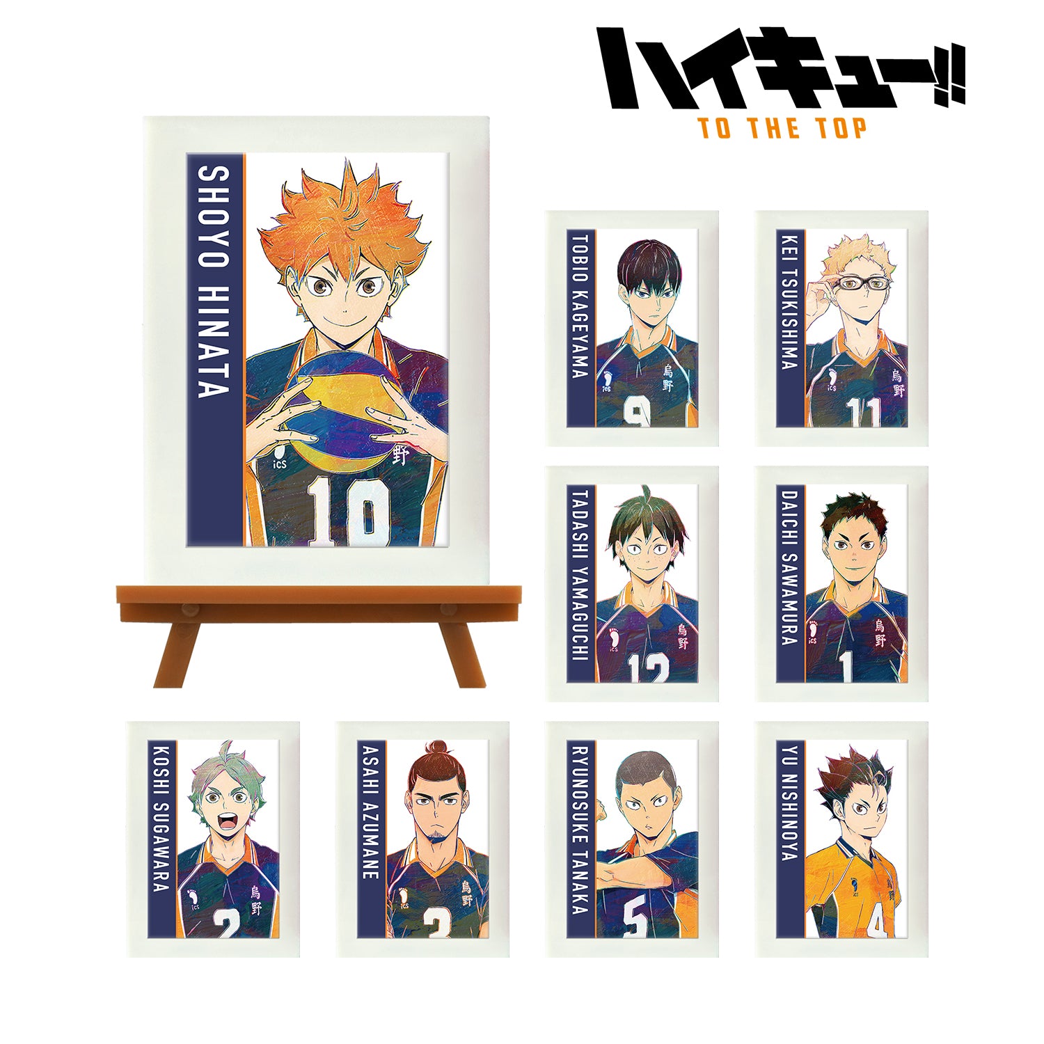 ハイキュー!! TO THE TOP_トレーディング Ani-Art 第4弾 ミニアートフレーム(単位/単品)