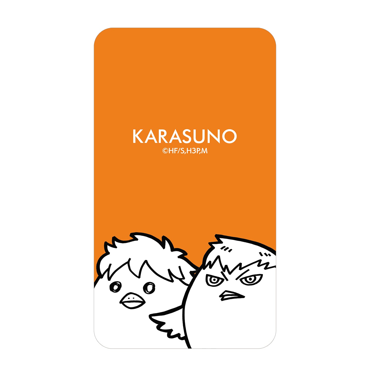 ハイキュー!!_ヒナガラス＆カゲガラス モバイルバッテリー