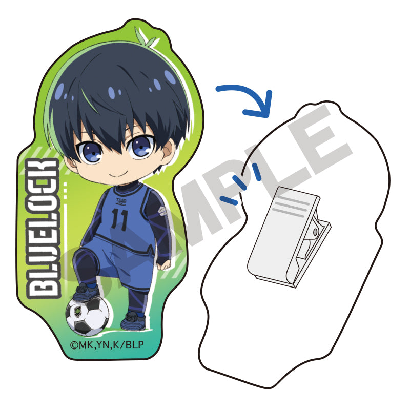 ブルーロック_トレーディングアクリルクリップ