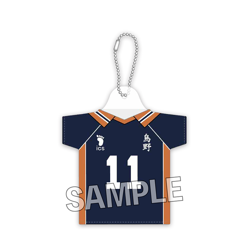 ハイキュー!!_ミニチュアユニフォームキーホルダー　月島蛍