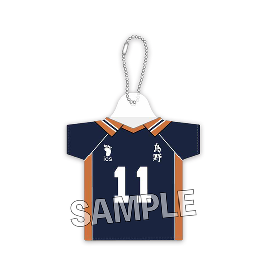 ハイキュー!!_ミニチュアユニフォームキーホルダー　月島蛍