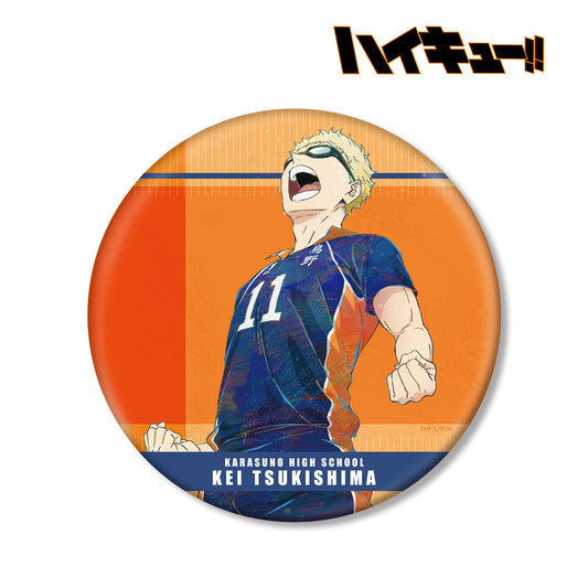 ハイキュー!!_月島蛍 Ani-Art 第7弾 BIG缶バッジ