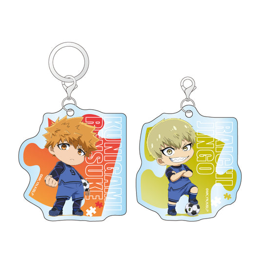 ブルーロック_アクリルマーカーチャームセット(國神&雷市)