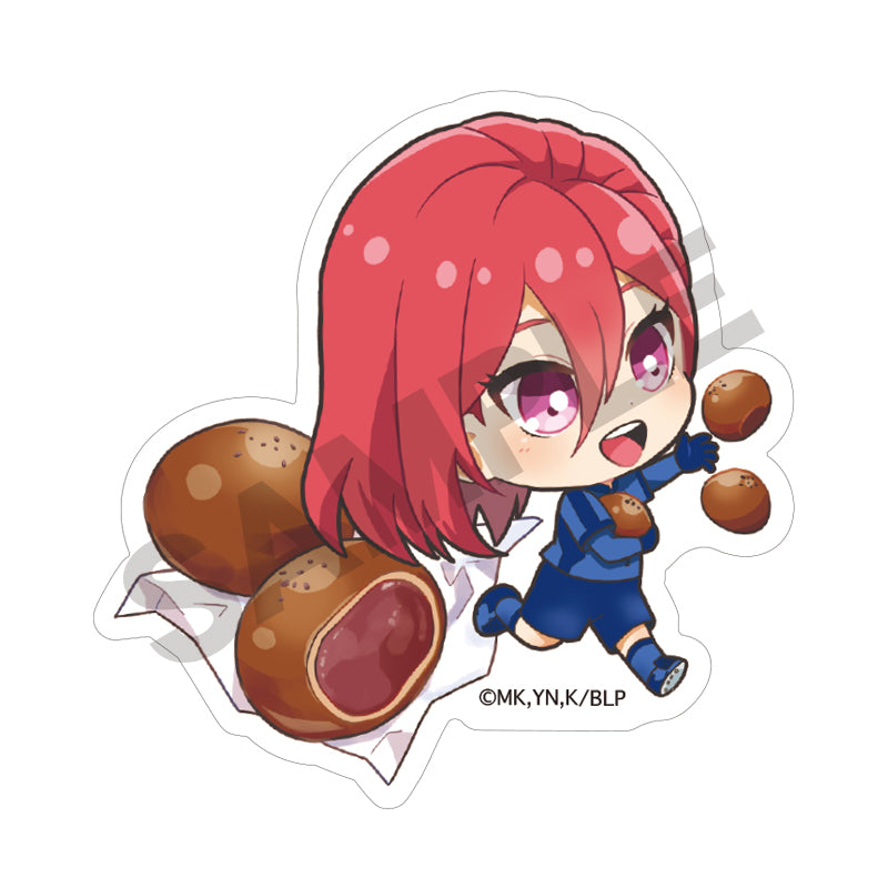 ブルーロック_キャラPITAステッカー 千切豹馬 きゃらペコ