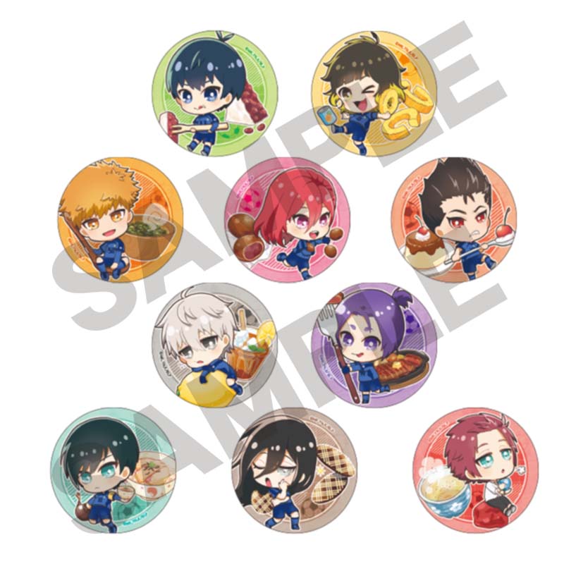 ブルーロック_トレーディング缶バッジ きゃらペコ