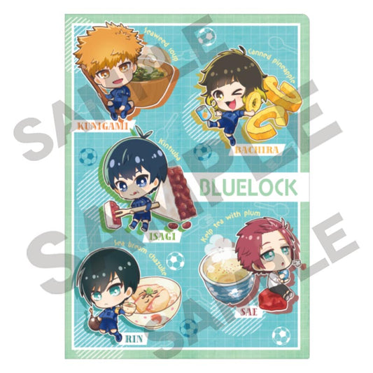 ブルーロック_シングルクリアファイル グリーン きゃらペコ