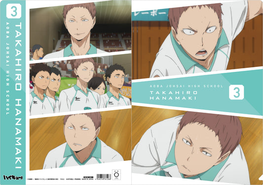 ハイキュー!! TO THE TOP_場面写クリアファイル/花巻貴大