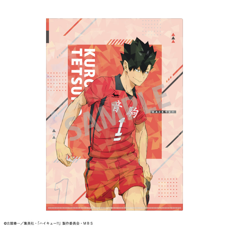 ハイキュー!!_ホログラムA4クリアファイル_黒尾 鉄朗