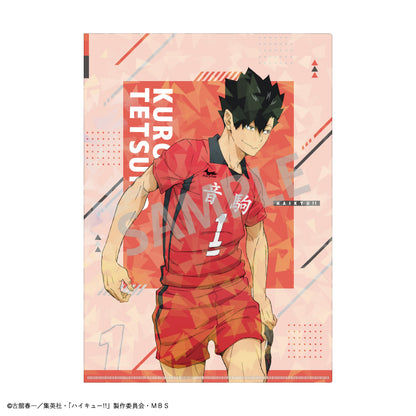 ハイキュー!!_ホログラムA4クリアファイル_黒尾 鉄朗