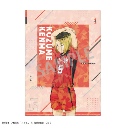 ハイキュー!!_ホログラムA4クリアファイル_狐爪 研磨