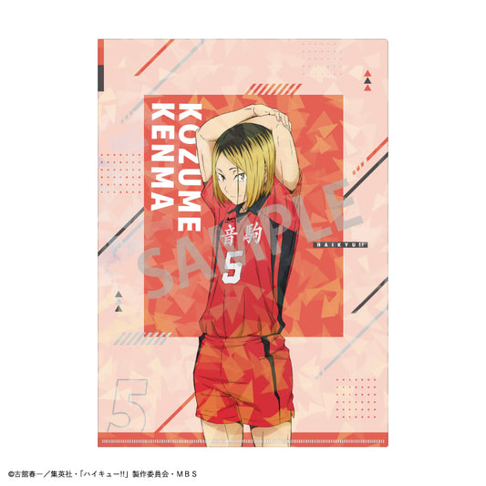 ハイキュー!!_ホログラムA4クリアファイル_狐爪 研磨