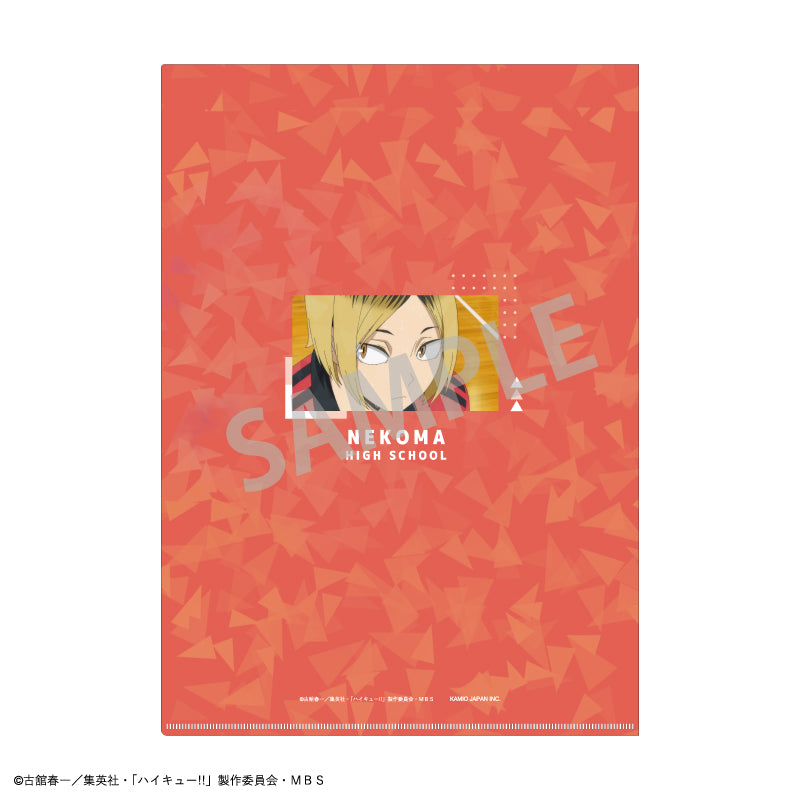 ハイキュー!!_ホログラムA4クリアファイル_狐爪 研磨