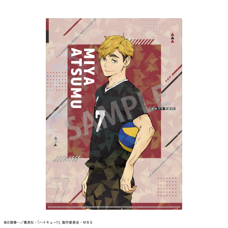 ハイキュー!!_ホログラムA4クリアファイル_宮 侑