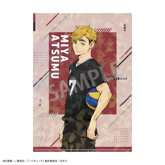 ハイキュー!!_ホログラムA4クリアファイル_宮 侑