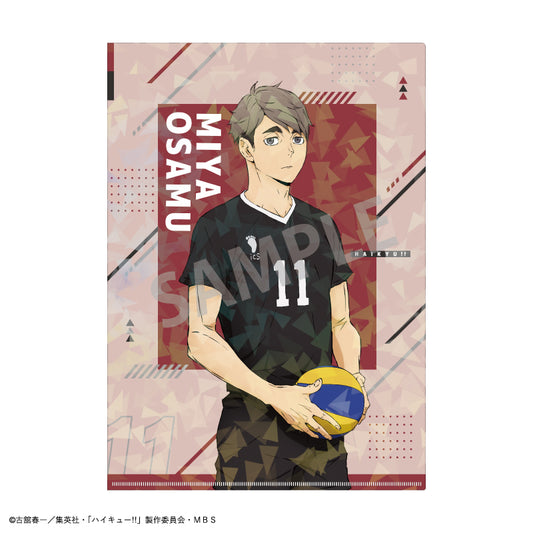 ハイキュー!!_ホログラムA4クリアファイル_宮 治