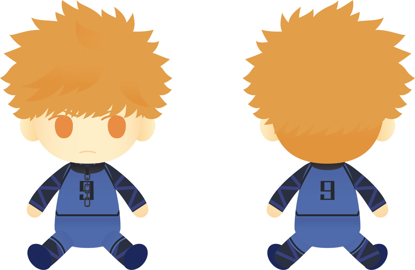 ブルーロック_きみとふれんずミニ（ぬいぐるみキーホルダー）／國神錬介【再販】