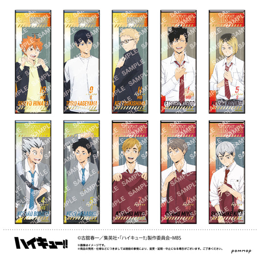 ハイキュー!!_箔押しロング缶バッジコレクション ハイキュー!! 1BOX