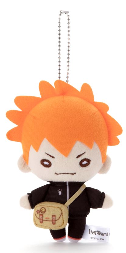 ハイキュー!!_にとたん スクールバッグボールチェーン付ぬいぐるみ 日向翔陽