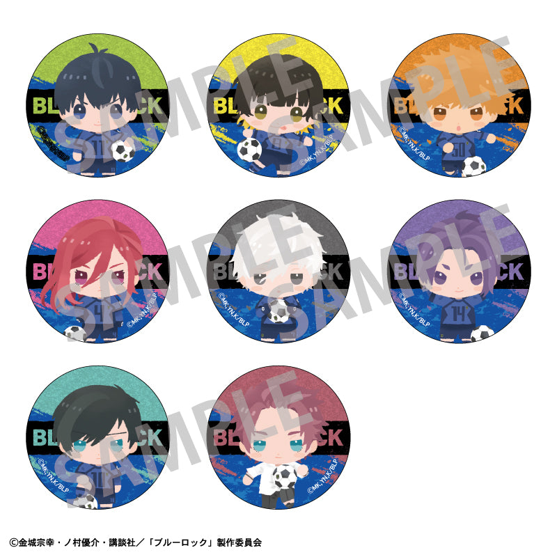 ブルーロック_トレーディンググリッター缶バッジ_ちまっこ 1BOX