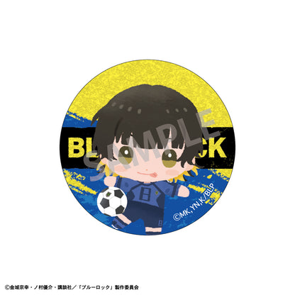 ブルーロック_トレーディンググリッター缶バッジ_ちまっこ 1BOX