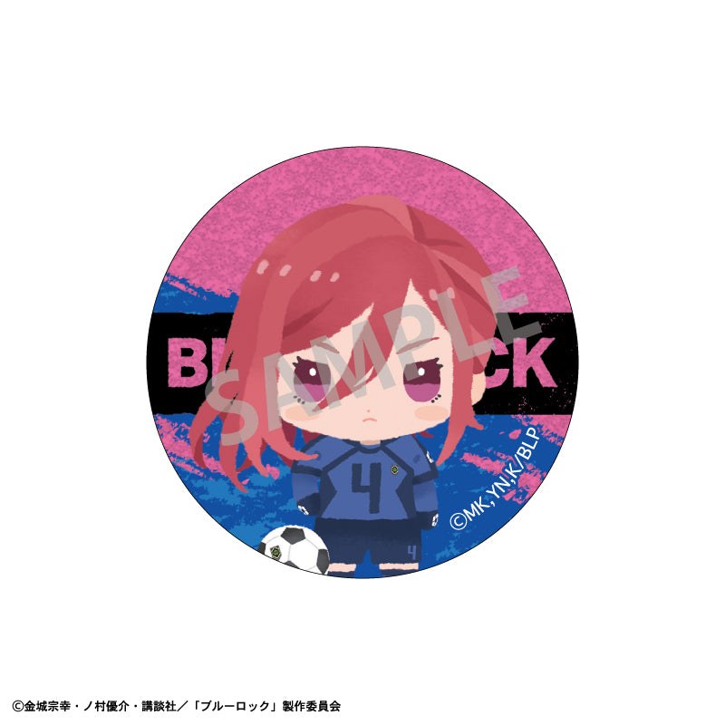 ブルーロック_トレーディンググリッター缶バッジ_ちまっこ 1BOX