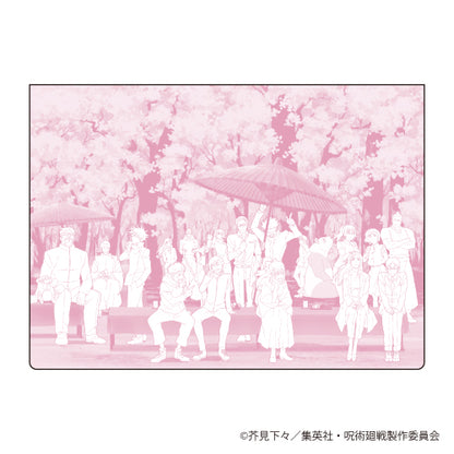 呪術廻戦_プレミアムポストカードホルダー01/アニメ呪術廻戦展＜花見＞ 線画デザイン