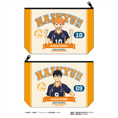 ハイキュー!!_カレッジテイスト ポーチ 烏野高校
