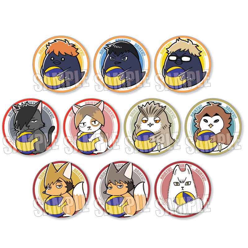 ハイキュー!!_トレーディング缶バッジ /ぎゅぎゅっと Part2 1BOX