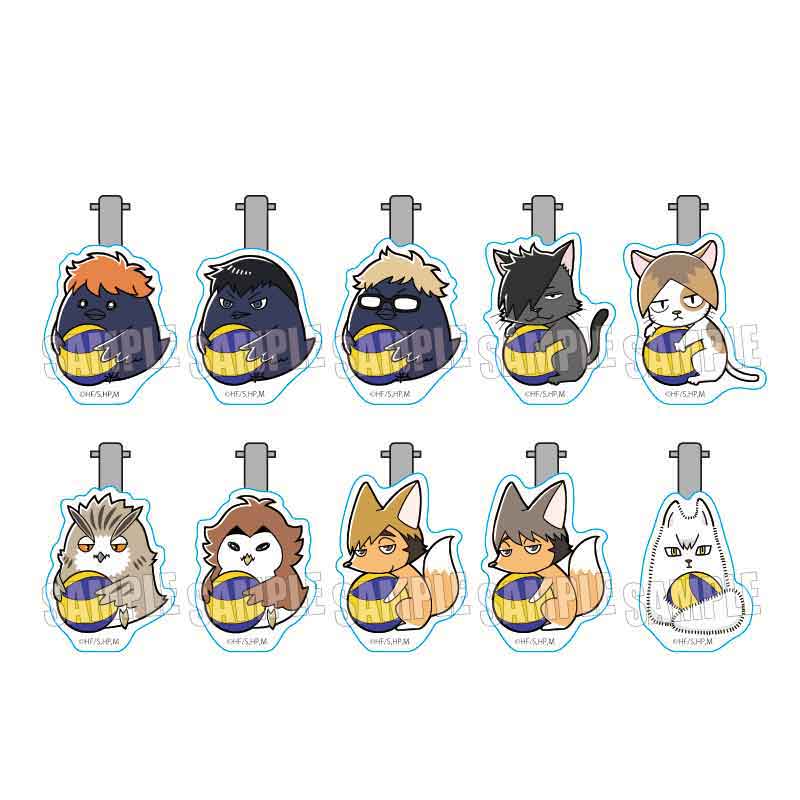 ハイキュー!!_トレーディング前髪クリップ /ぎゅぎゅっと 1セット