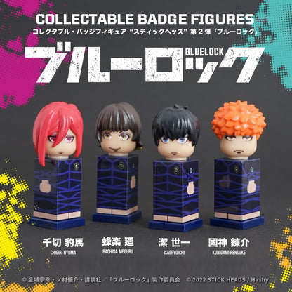 ブルーロック_バッジフィギュア「STICK HEADS / 蜂楽 廻」