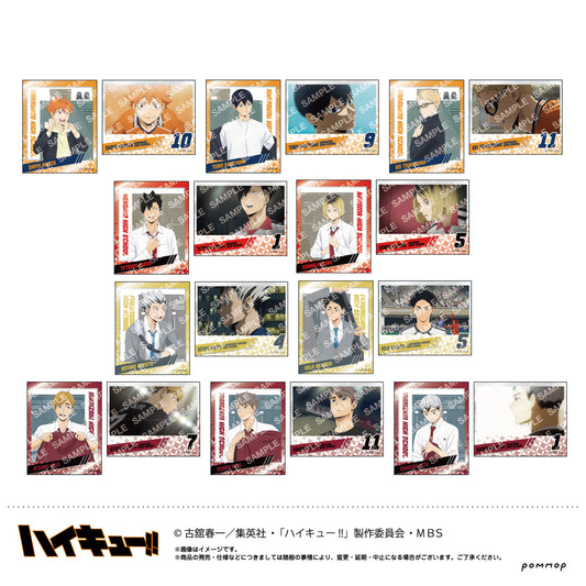 ハイキュー!!_フォト風メタルステッカーコレクション　1BOX