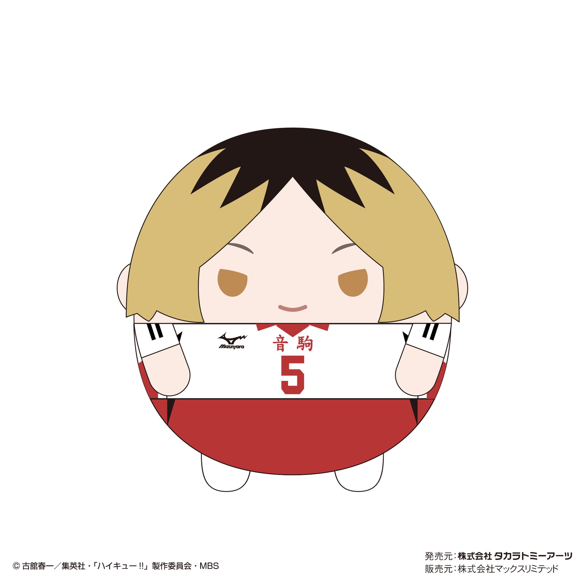 ハイキュー!!_ふわコロりんMsize6 D 孤爪研磨