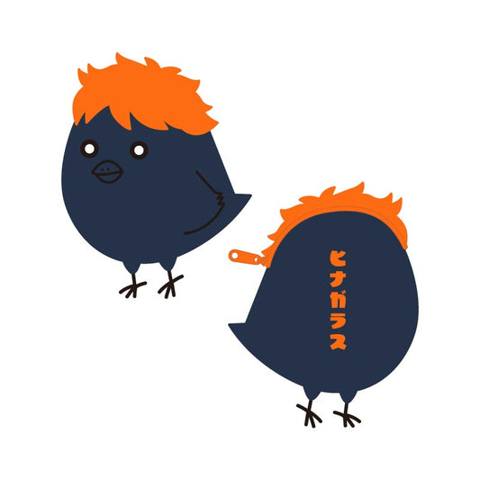 ハイキュー!!_モフモフコインケース A:ヒナガラス