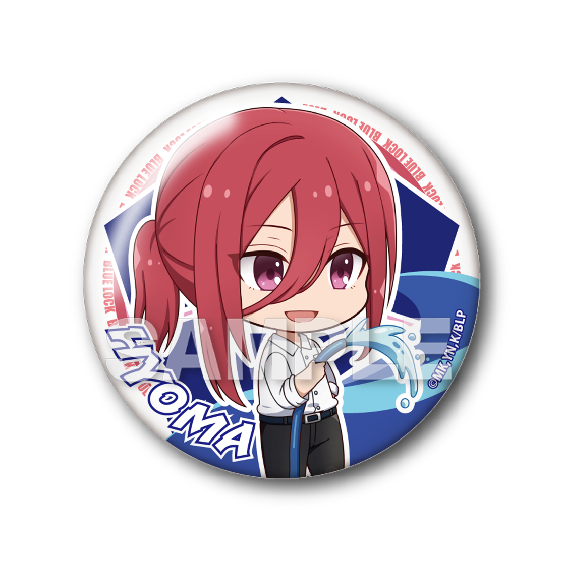 ブルーロック_トレーディング缶バッジ プール掃除 Ver. 1BOX