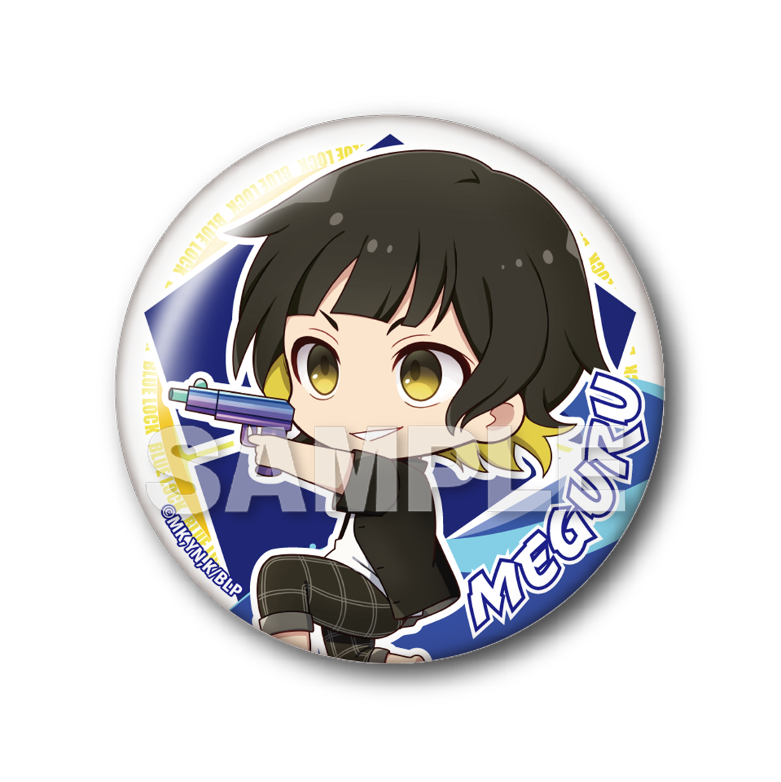 ブルーロック_トレーディング缶バッジ プール掃除 Ver. 1pcs