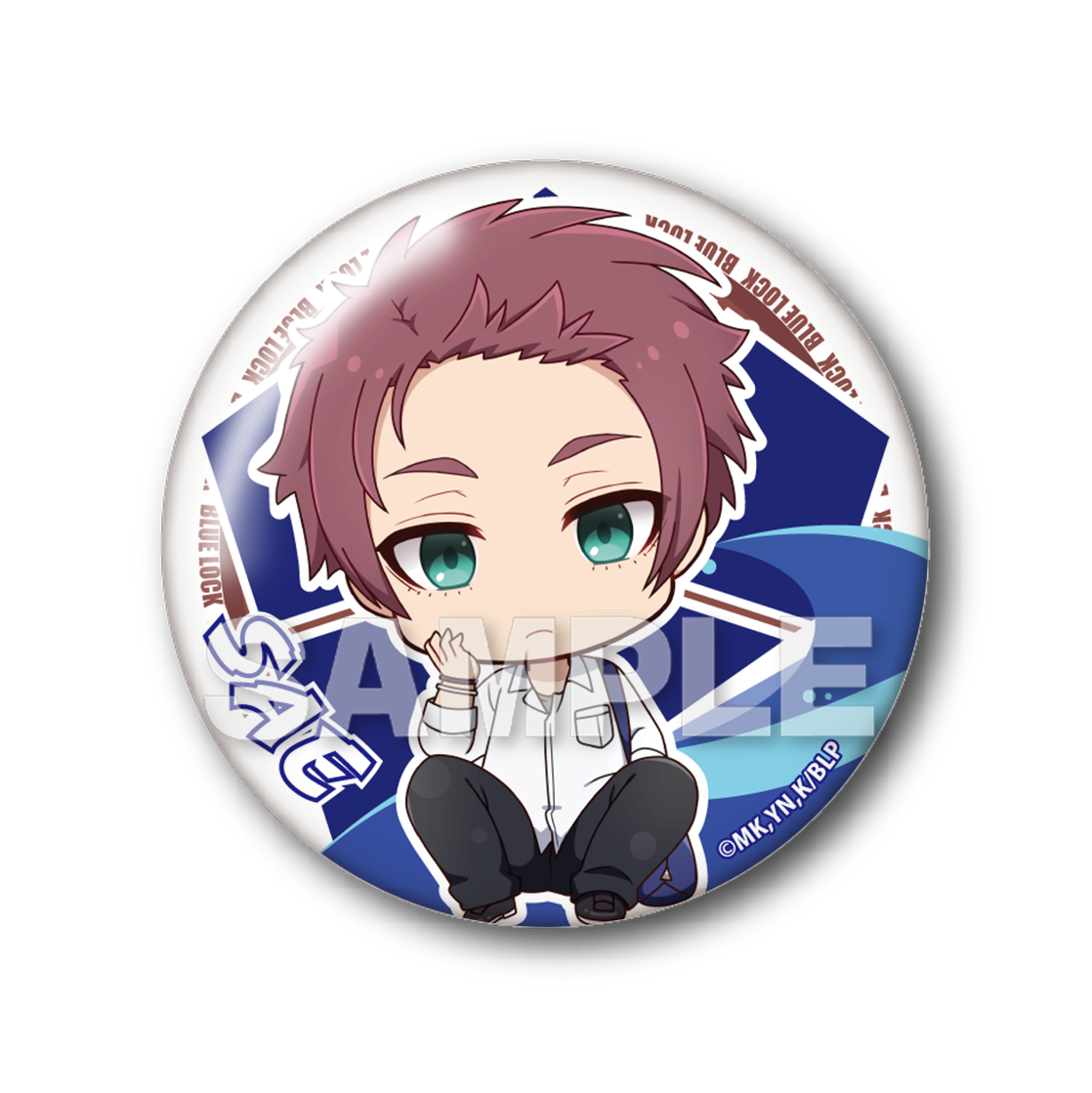 ブルーロック_トレーディング缶バッジ プール掃除 Ver. 1pcs