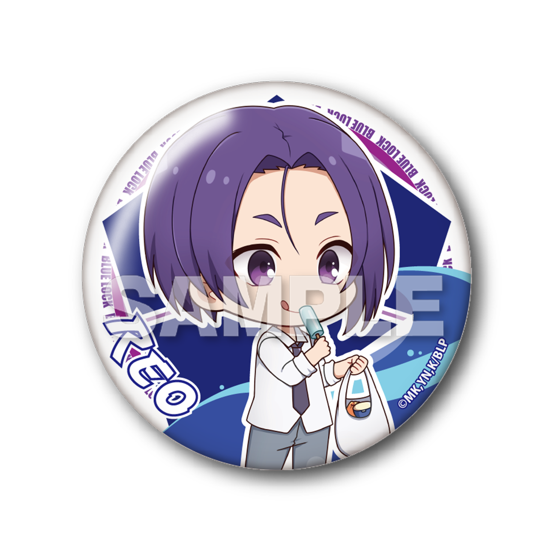 ブルーロック_トレーディング缶バッジ プール掃除 Ver. 1pcs
