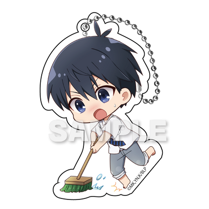 ブルーロック_トレーディングアクリルキーホルダー プール掃除 Ver. 1BOX