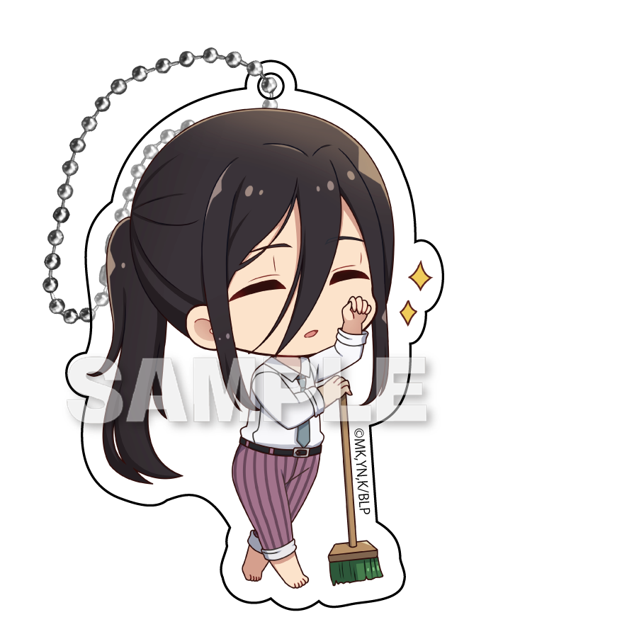 ブルーロック_トレーディングアクリルキーホルダー プール掃除 Ver. 1pcs