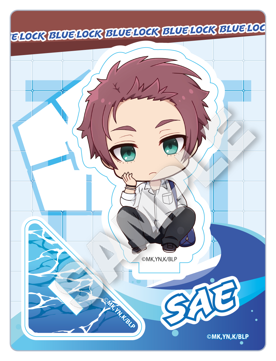 ブルーロック_ミニキャラスタンド プール掃除 Ver. 糸師冴