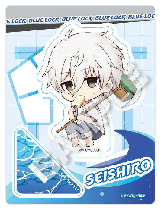 ブルーロック_ミニキャラスタンド プール掃除 Ver. 凪誠士郎