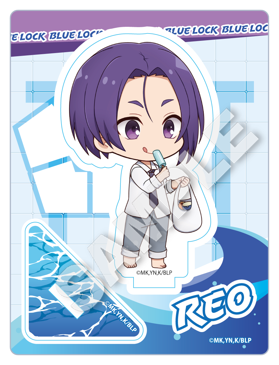ブルーロック_ミニキャラスタンド プール掃除 Ver. 御影玲王