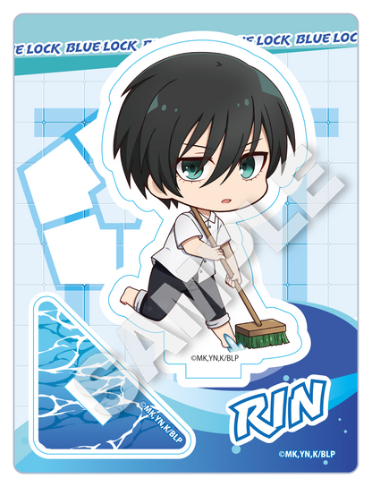 ブルーロック_ミニキャラスタンド プール掃除 Ver. 糸師凛