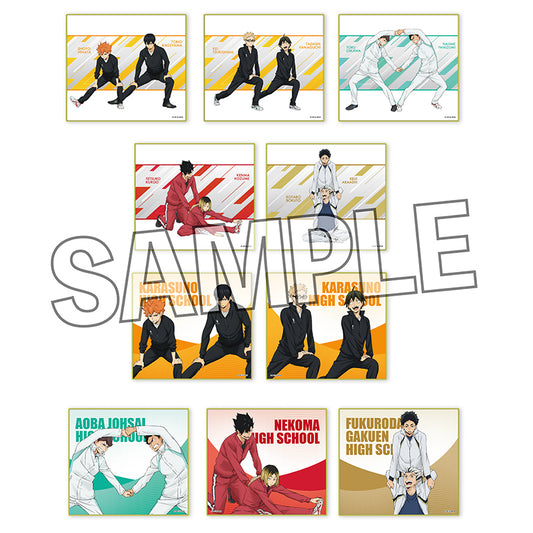 ハイキュー!!_トレーディングホロ色紙 BOX2