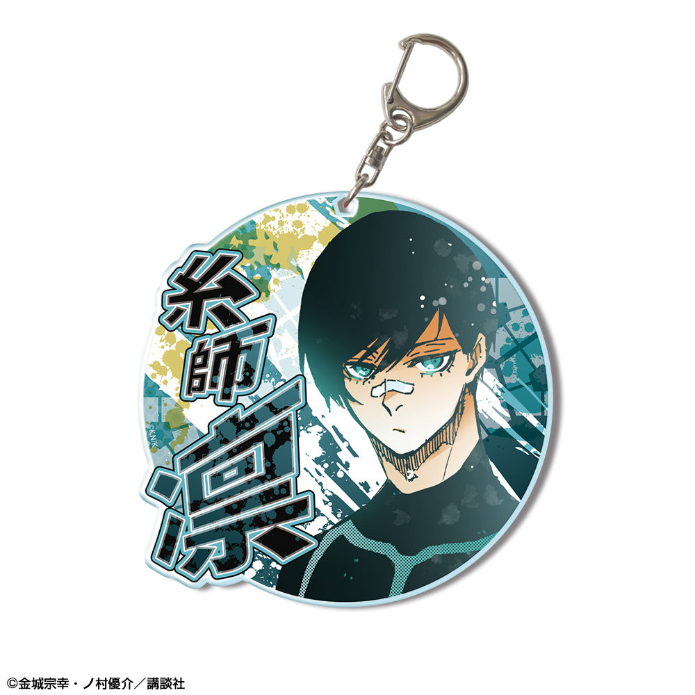 ブルーロック_ビッグアクリルキーホルダー デザイン11(糸師凛/A)