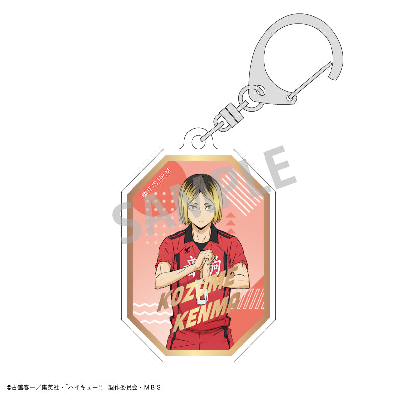 ハイキュー!!_トレーディング箔押しキーホルダー/A 1BOX