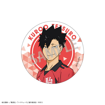 ハイキュー!!_トレーディングホログラム缶バッジ/B 1BOX