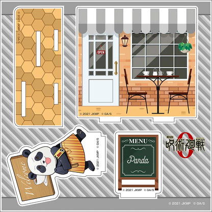 劇場版 呪術廻戦 0_ミニアクリルジオラマ【ウェイターver.】④パンダ