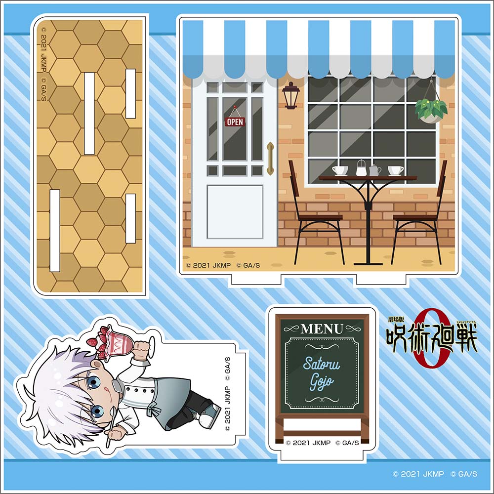 劇場版 呪術廻戦 0_ミニアクリルジオラマ【ウェイターver.】⑥五条悟